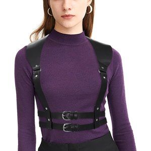 Punk Waist Belt for Women Adjustable Belts Vintage Suspender